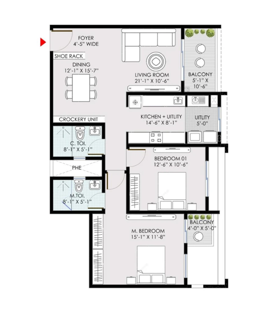 Tower A - 5BHK Series 1